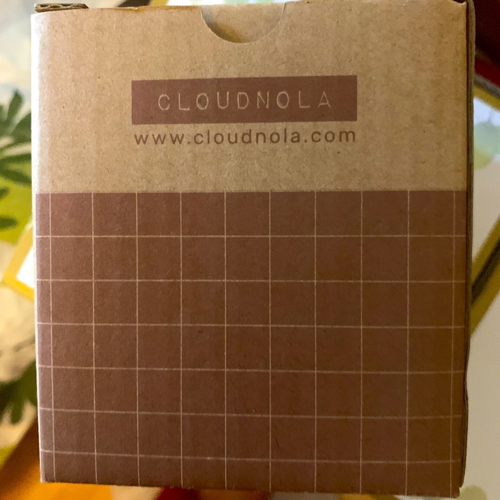 NWT CLOUDNOLA Block Clock - Cube Alarm Clock